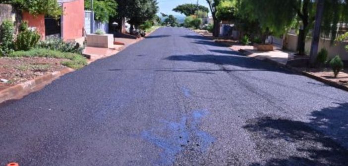 Prefeitura de Ubiratã investe em Micro Revestimento no bairro Esperança para melhorar infraestrutura local