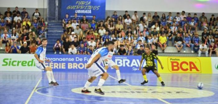 Ubiratã Estreia com Empate no Campeonato Paranaense Série Bronze de Futsal